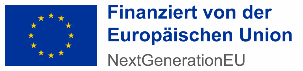 Logo "Finanziert von der Europäischen Union"